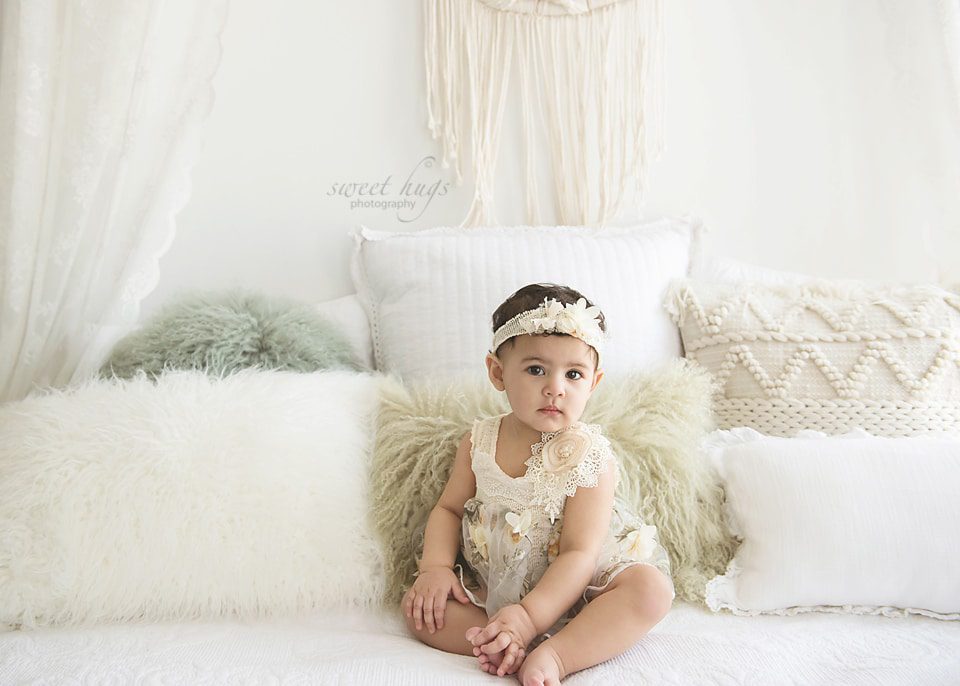 first birthday photo